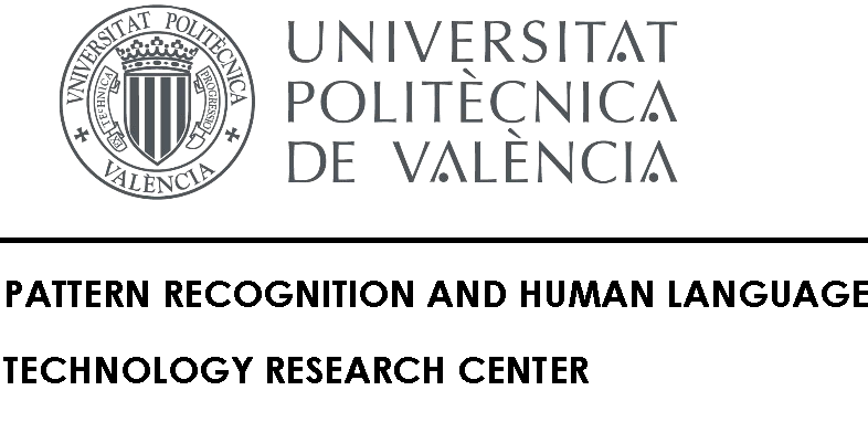 Universitat Politècnica de València - Pattern Recognition and Human Language Technology Research Center (PRHLT)