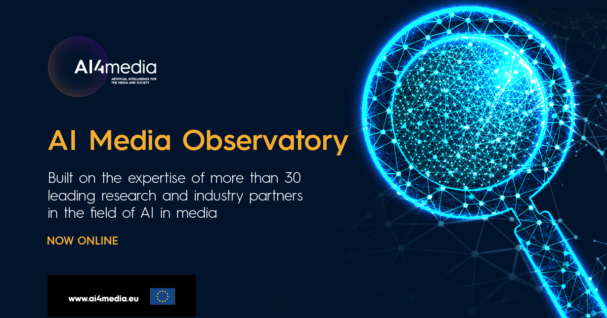 The AI Media Observatory is now fully launched